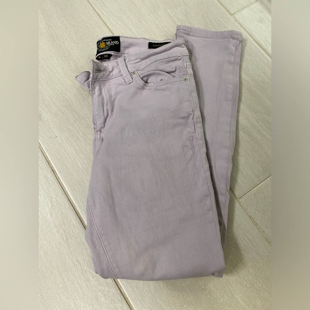 Lucky Brand lavender jeans